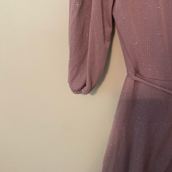 🎉HOST PICK🎉 Glamour by Gabriella Skye purple and silver dress - Picture 5 of 8